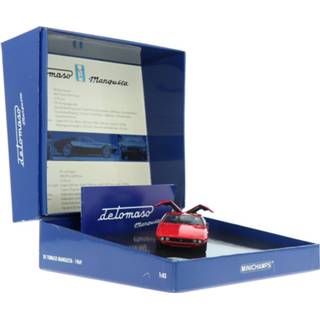👉 Modelauto mannen De Tomaso Mangusta - schaal 1:43 4012138056497