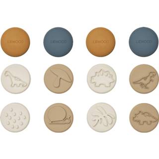 👉 Stempelset blauw dino Whale Blue Mix Liewood Earl 5715335030640