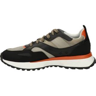 👉 Lage sneakers men zwart leer BOSS Jonah Runn 8720251600553 872025160058