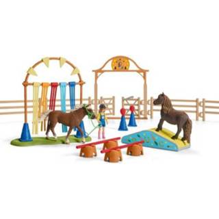 👉 Schleich Farm World - Pony agility training 42481 4059433573472