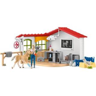 👉 Schleich Farm World - Dierenartspraktijk met huisdieren 42502 4059433572970