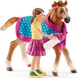 👉 Deken Schleich Horse Club - Veulen met 42361 4059433573694