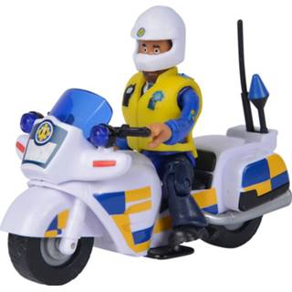 👉 Motorfiet Simba Brandweerman Sam - Politie motorfiets 4006592062705