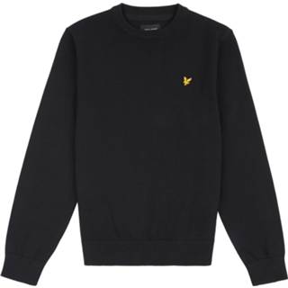 Trui zwart Lyle & Scott gebreid - Black 5059118819856