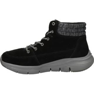 👉 Veterboots zwart vrouwen suede Skechers Arch Fit 8720251557086