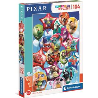 👉 Puzzel active Clementoni Pixar Party 104 Stukjes 1 Stuk 8005125257171