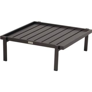 👉 Loungetafel bruin aluminium Hartman Outdoor 'Harry' 84 x 80cm, kleur 8711268577631