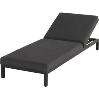 👉 Zwart aluminium Hartman Outdoor Ligbed 'Eva' 31cm hoog, kleur 8711268577686