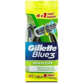 👉 Wegwerpmes blauw Gillette Wegwerpmesjes Blue 3 Sensitive 7702018476626