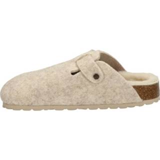 👉 Pantoffels vrouwen ecru textiel Shepherd Hilma 8720251593244