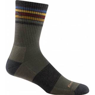 👉 Wandelsok zwart m mannen Darn Tough - Kelso Micro Crew Lightweight with Cushion Wandelsokken maat M, 642249181302