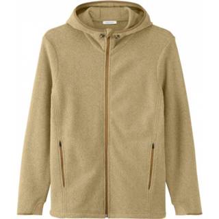 👉 Hessnatur - Fleecejacke - Fleecevest maat 56, beige