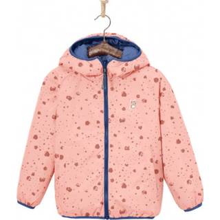 👉 Namuk - Kid's Glow Reversible Primaloft Jacket - Synthetisch jack maat 140/146, roze