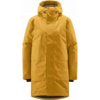 👉 Haglöfs - Women's Salix Proof Mimic Parka - Parka maat XL, oranje