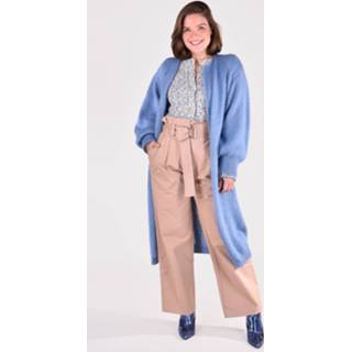 👉 Vest blauw vrouwen Items 14 Maxi Cardigan Long