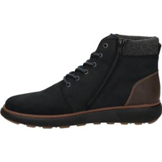 👉 Veterboots nubuck men blauw Rieker 8720251613294