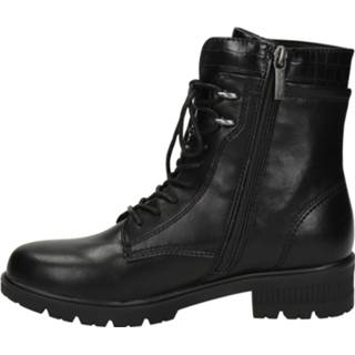 👉 Veterboots kunstleder vrouwen zwart Tamaris 8720251596153 872025159618