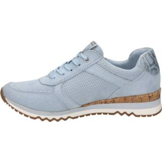 👉 Lage sneakers suedine blauw vrouwen Marco Tozzi 8720251460874 872025146083