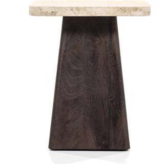 👉 Bijzettafel naturel landelijk Eleonora Travis 8719087027146