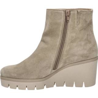 👉 Enkel laarzen beige vrouwen suede Gabor enkellaarsjes 8720251610156 872025161017