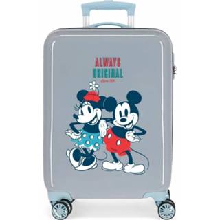 👉 Trolley ABS blauw Disney 55 Cm 4 Wheels Mickey Always 8435578362304