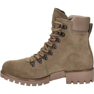 👉 Veterboots suede taupe vrouwen Ecco Modtray 8720251591196 872025159120