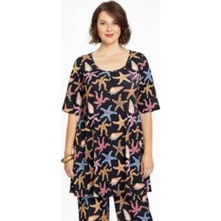 👉 Tuniek zwart wide bottom pailletten MARINA 42/44 black