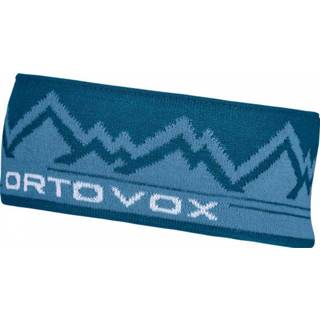 👉 Hoofdband blauw One Size uniseks Ortovox - Peak Headband maat Size, 4251877724117