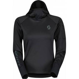 👉 Scott - Women's Hoody Trail Storm L/S - Fietsshirt maat XL, zwart