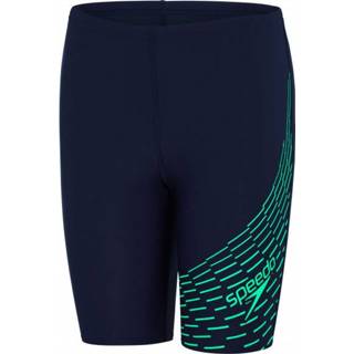 👉 Speedo - Kid's Medley Logo Jammer - Zwembroek maat 152, blauw