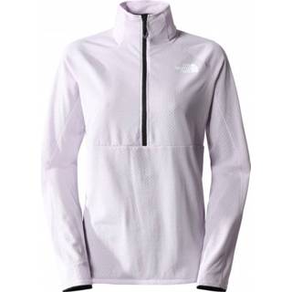 👉 The North Face - Women's Summit Futurefleece LT 1/2 Zip - Fleecetrui maat XL, wit