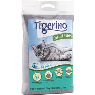 👉 2x12kg Tigerino Special Edition Kattenbakvulling Dennengeur Kat