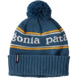 👉 Beanie blauw One Size uniseks Patagonia - Kid's Powder Town Muts maat Size, 195699062337