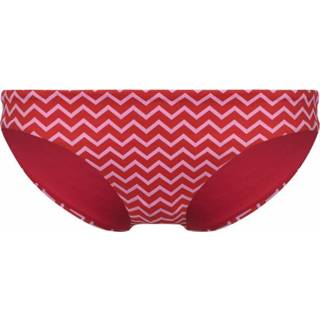 👉 Seafolly - Women's Sienna Hipster Pant - Bikinibroekje maat 16, rood