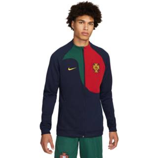 👉 Trainingsjack blauw rood groen s|m|l|xl|xxl chest circumference trainingsjacks hip Nike Portugal Academy Pro Anthem 2022-2024 Donkerblauw