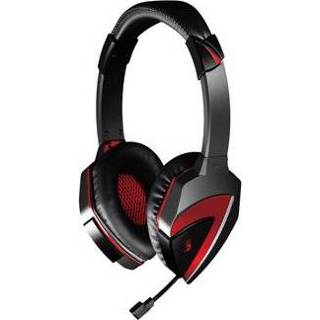 👉 Headset zwart rood A4tech G500 Bekabeling 4711421912570