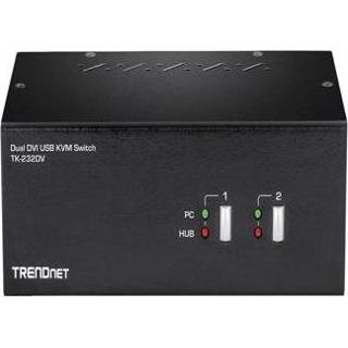 👉 TRENDnet TK-232DV KVM / audio USB-switch Desktop 710931170146