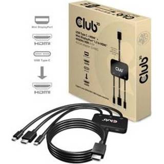 👉 DisplayPort Club 3D Video-interfaceconverter Mini / HDMI USB 2.355m 8719214471521