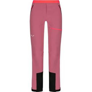 👉 Salewa - Women's Sella DST Light Pants - Toerskibroek maat 44, rood