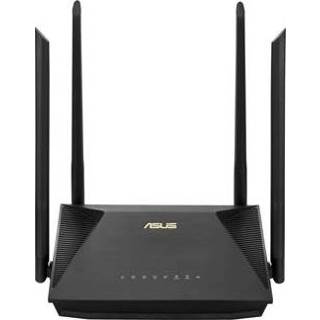 👉 Draadloze router zwart ASUS RT-AX1800U Gigabit Ethernet Dual-band (2.4 GHz / 5 GHz) 4711081542513
