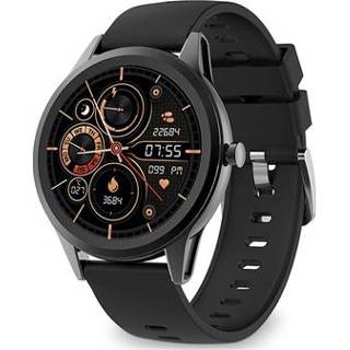 👉 Smartwatch zwart Ksix Globe Waterbestendig met Bluetooth 5.0 - 8427542124827