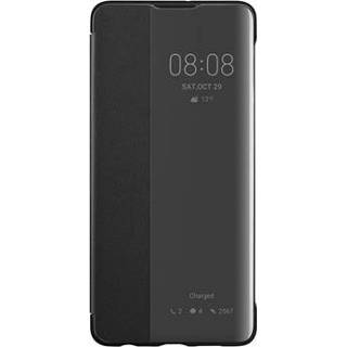 👉 Flipcase zwart Huawei P30 Smart View Flip Case 51992860 (Geopende verpakking - Uitstekend)