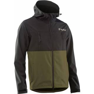 👉 Northwave - Easy Out Softshell Jacket - Fietsjack maat XXL, zwart