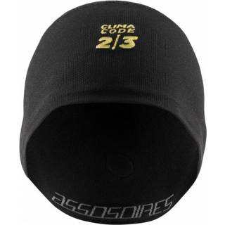 👉 Zwart i uniseks ASSOS - Spring Fall Cap Fietsmuts maat I,