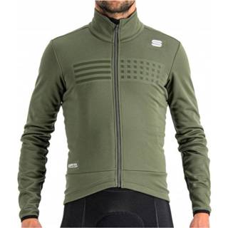 👉 Sportful - Tempo Jacket - Fietsjack maat XXL, olijfgroen