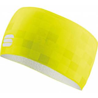 👉 Hoofdband geel One Size uniseks Sportful - Squadra Headband maat Size, 8050949664094