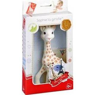 👉 Wit rood rubber stuks bijtringen Sophie de giraf bijtspeeltje van 100% natuurlijk in wit-rood geschenkdoosje 3056566164240