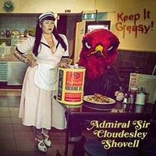 👉 Shovel rood vinyl Keep It Greasy .. GREASY/ RED VINYL/ W/ INSERT. Admiral Sir Cloudesley Shovell, LP 803343132892