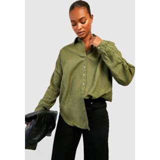 👉 Tall Oversized Blouse, Khaki