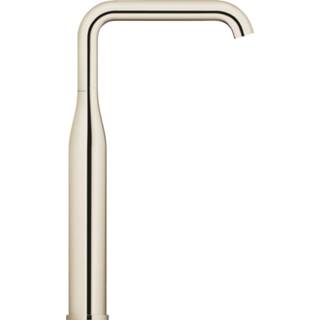 👉 Wastafelkraan XL essence GROHE 1-gats met hoge draaibare uitloop en gladde body 36,4 cm, nickel